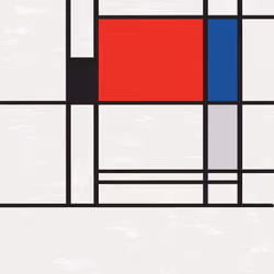 MondrianNFT Composition #3001