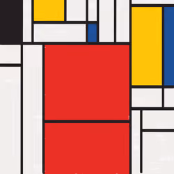 MondrianNFT Composition #3752