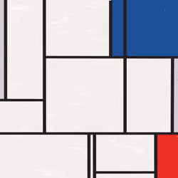 MondrianNFT Composition #3743
