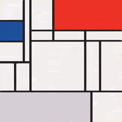 MondrianNFT Composition #3565