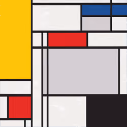 MondrianNFT Composition #1687
