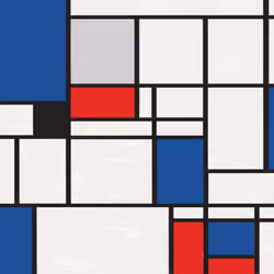MondrianNFT Composition #2525