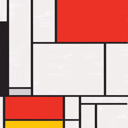 MondrianNFT Composition #2412