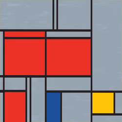 MondrianNFT Composition #2947