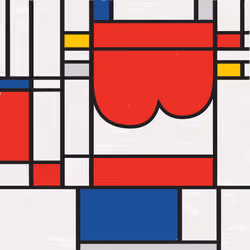 MondrianNFT Composition #2666