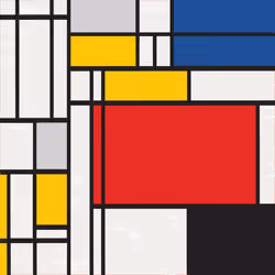 MondrianNFT Composition #3626