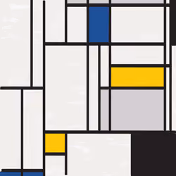 MondrianNFT Composition #2043