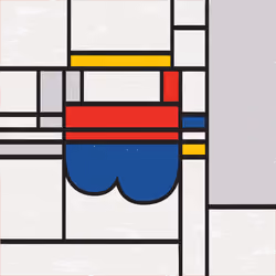 MondrianNFT Composition #0145