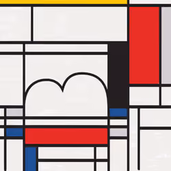 MondrianNFT Composition #3852