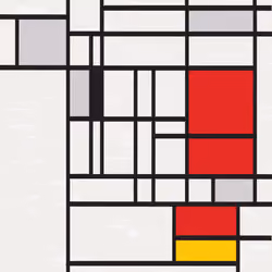 MondrianNFT Composition #2924