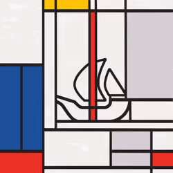 MondrianNFT Composition #1886