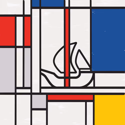 MondrianNFT Composition #3930