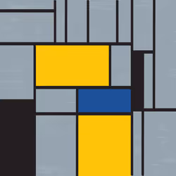 MondrianNFT Composition #0855