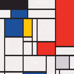 MondrianNFT Composition #1034