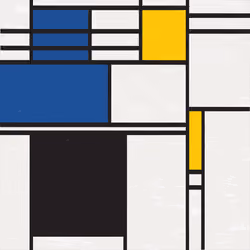 MondrianNFT Composition #3480