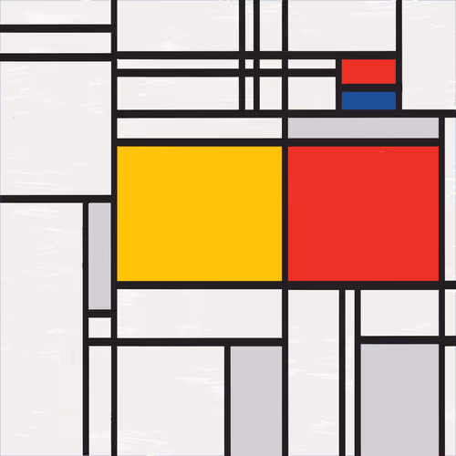 MondrianNFT Composition #2348