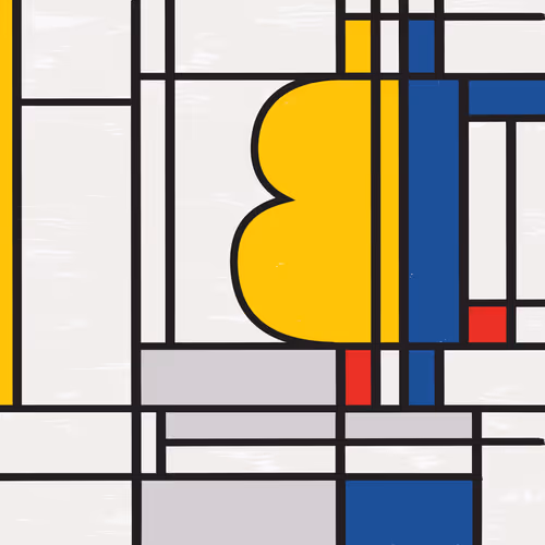 MondrianNFT Composition #3828