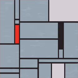 MondrianNFT Composition #3297