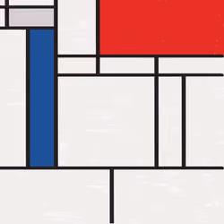 MondrianNFT Composition #3070