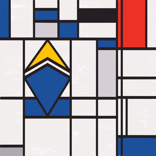 MondrianNFT Composition #3956