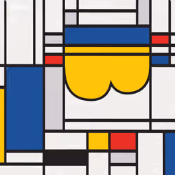 MondrianNFT Composition #2623