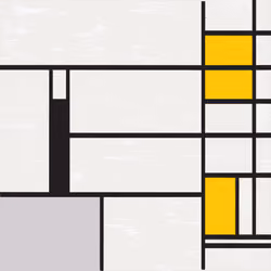 MondrianNFT Composition #3784
