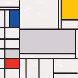 MondrianNFT Composition #3846