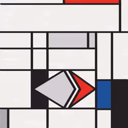 MondrianNFT Composition #0417