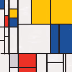 MondrianNFT Composition #3377