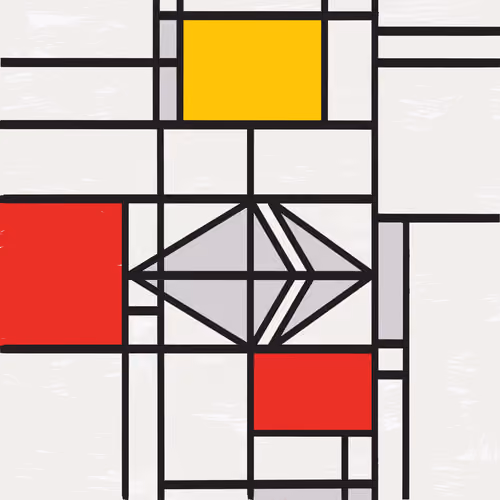 MondrianNFT Composition #1394