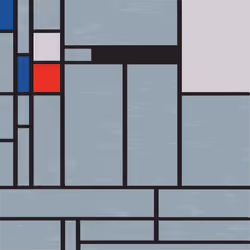 MondrianNFT Composition #2076