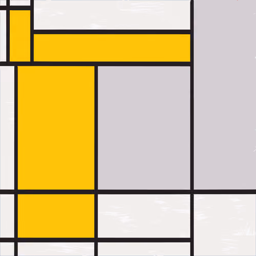 MondrianNFT Composition #2654