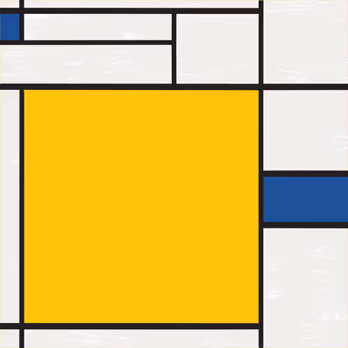 MondrianNFT Composition #0596