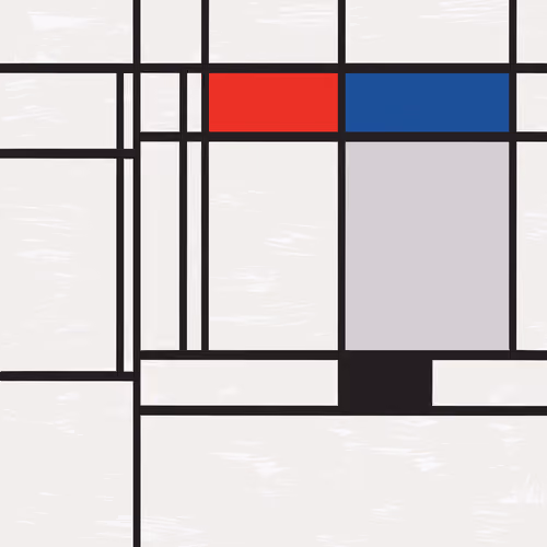 MondrianNFT Composition #0598