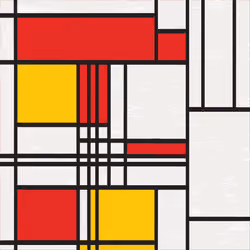 MondrianNFT Composition #3999