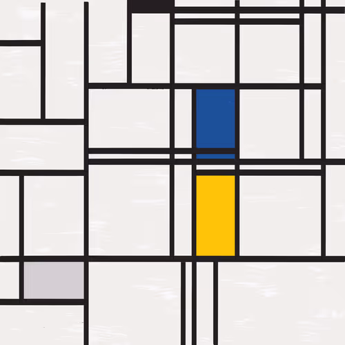 MondrianNFT Composition #2414