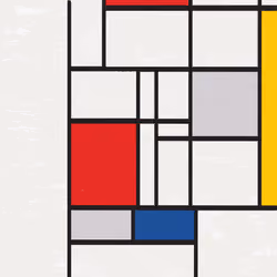 MondrianNFT Composition #1381