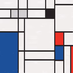 MondrianNFT Composition #2767