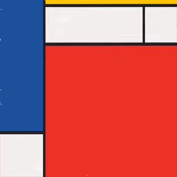 MondrianNFT Composition #2129