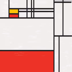 MondrianNFT Composition #2676
