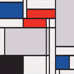 MondrianNFT Composition #2243