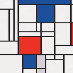 MondrianNFT Composition #1257
