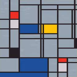 MondrianNFT Composition #2850
