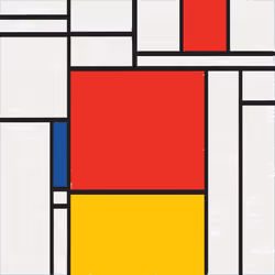 MondrianNFT Composition #3664