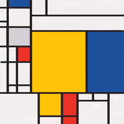 MondrianNFT Composition #3748