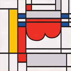 MondrianNFT Composition #3825