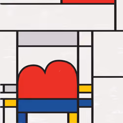 MondrianNFT Composition #2724