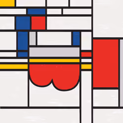 MondrianNFT Composition #3683