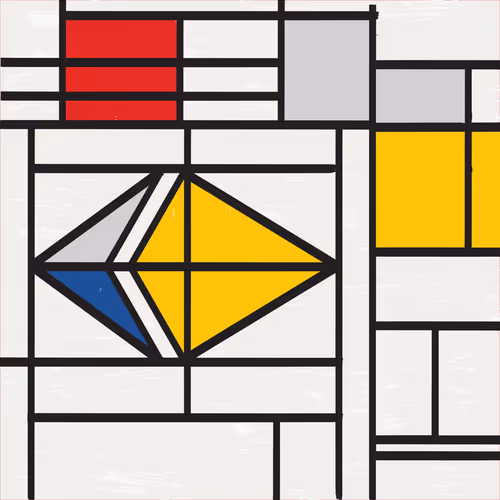MondrianNFT Composition #1185