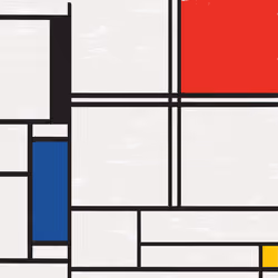 MondrianNFT Composition #2990